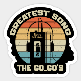 The Go-Go's Sticker